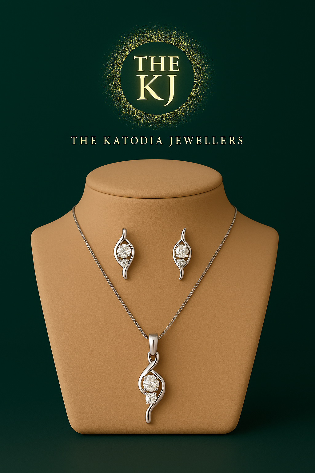 Necklace with Earrings (Pendant set)